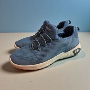 Skechers Women’s Blue Slip-On Sneakers 6.5